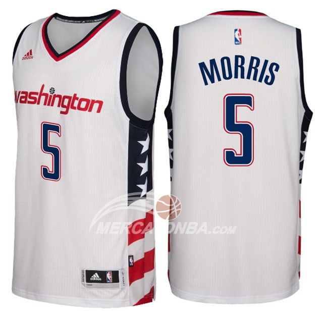 Maglia NBA Morris Washington Wizards Blanco